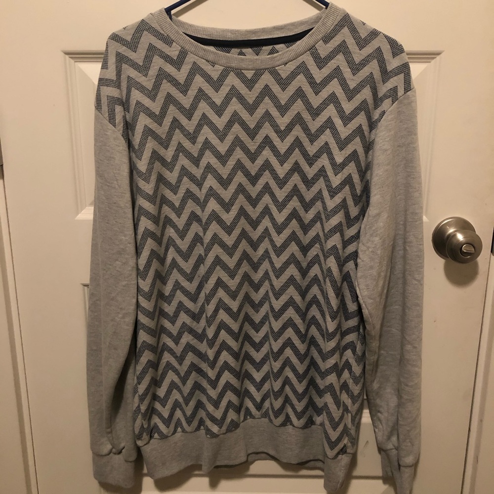 Chevron Crewneck